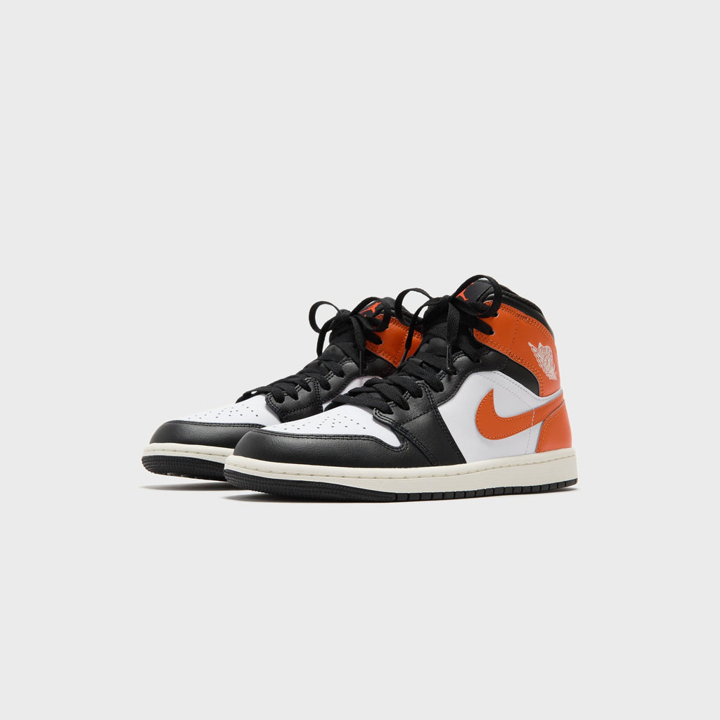 Jordan Air Jordan 1 Mid - Starfish / Black / White / Sail