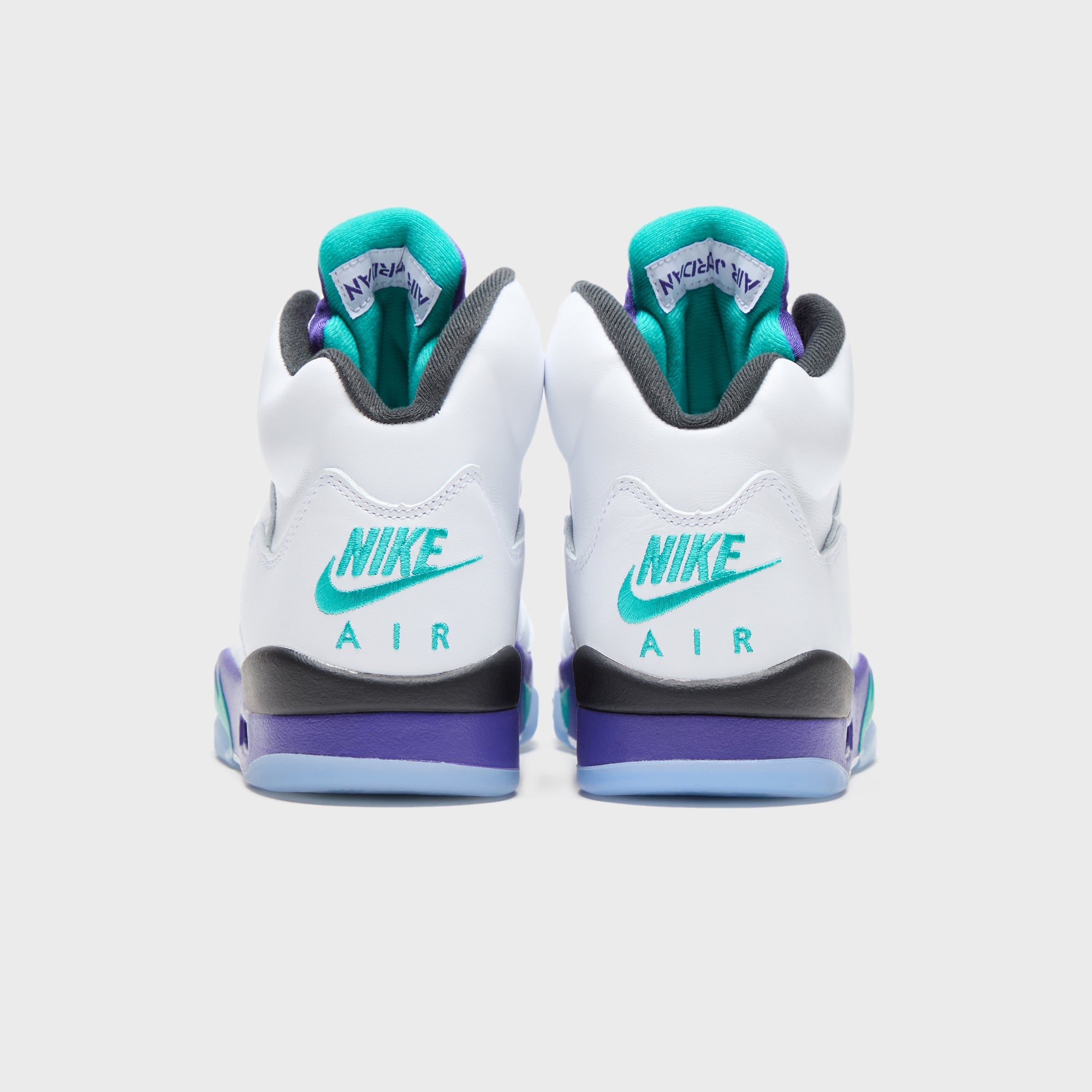 Jordan Air Jordan 5 - Black / New Emerald / Grape Ice