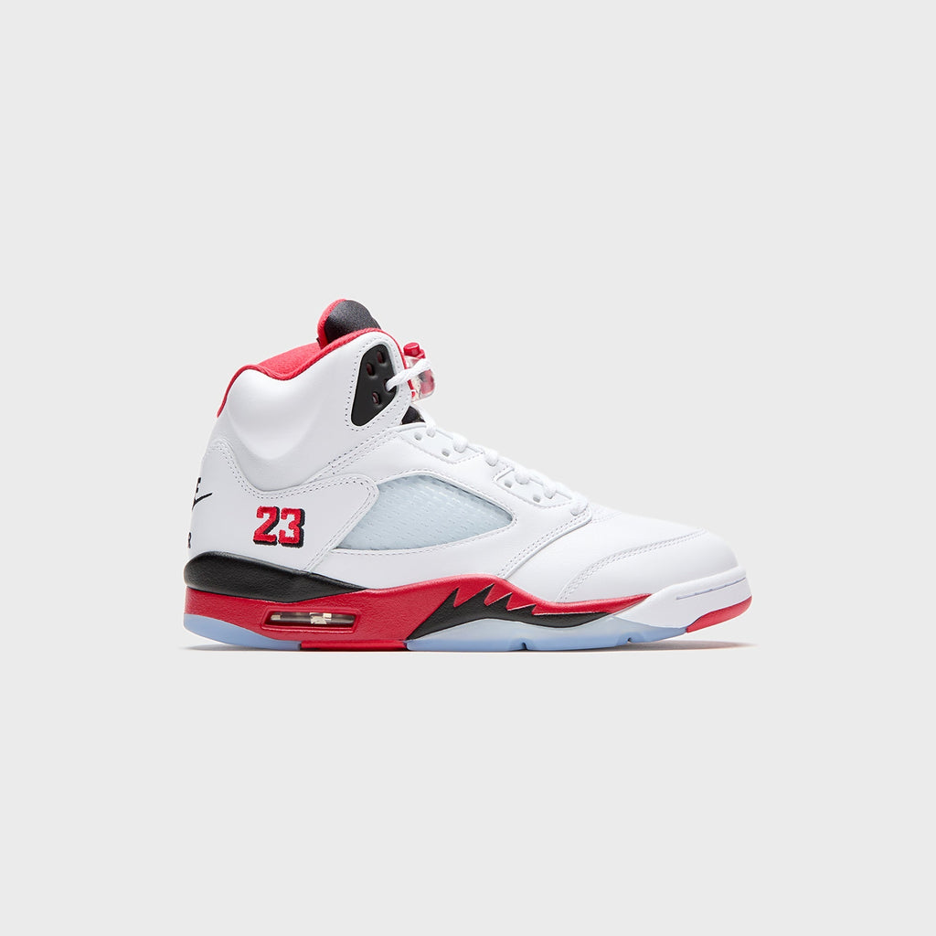 Jordan Air Jordan 5 Retro OG - White / Fire Red / Black