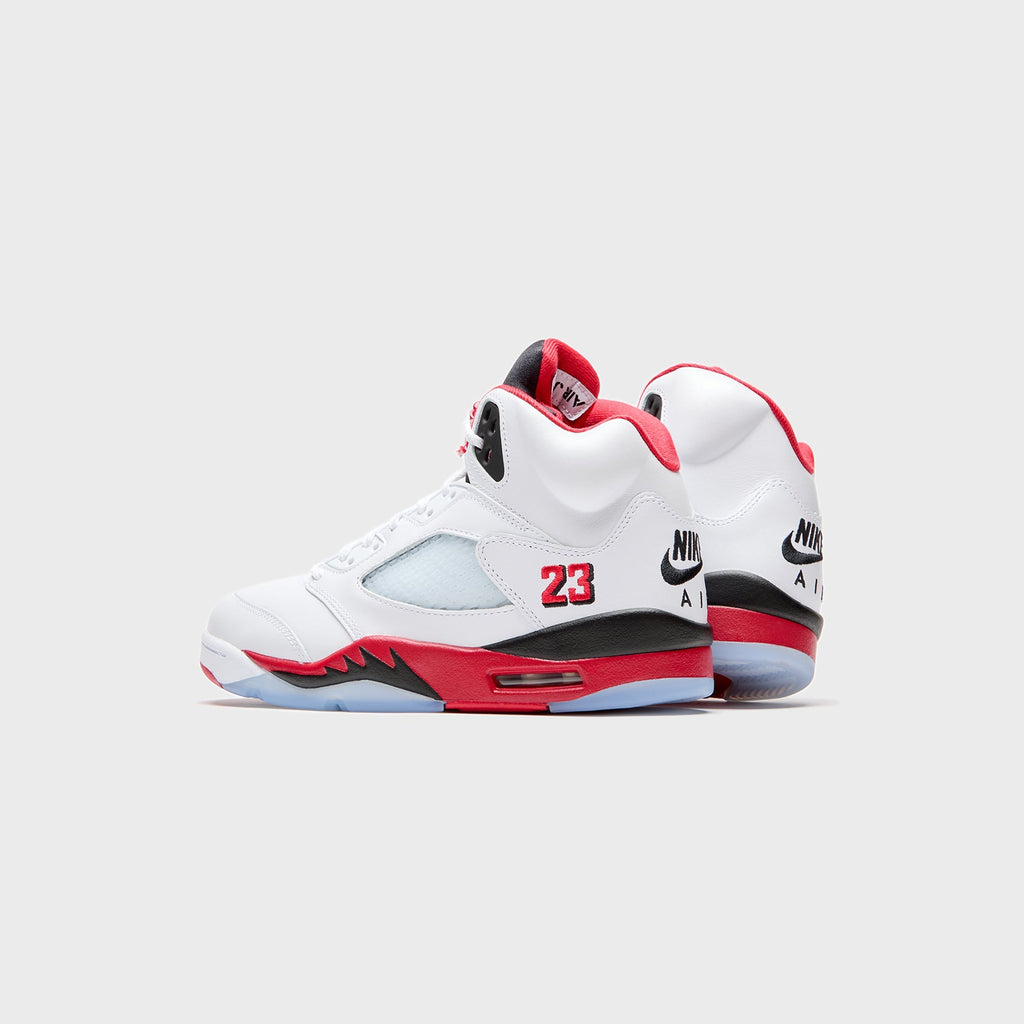 Jordan Air Jordan 5 Retro OG - White / Fire Red / Black