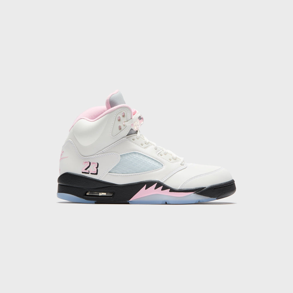 Jordan Air Jordan 5 Retro OG - White / Medium Soft Pink / Black