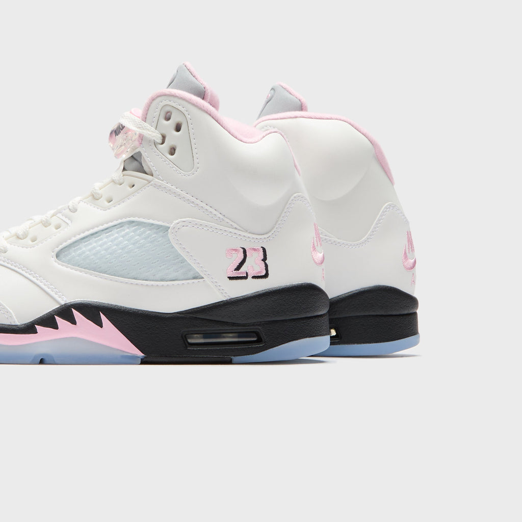Jordan Air Jordan 5 Retro OG - White / Medium Soft Pink / Black