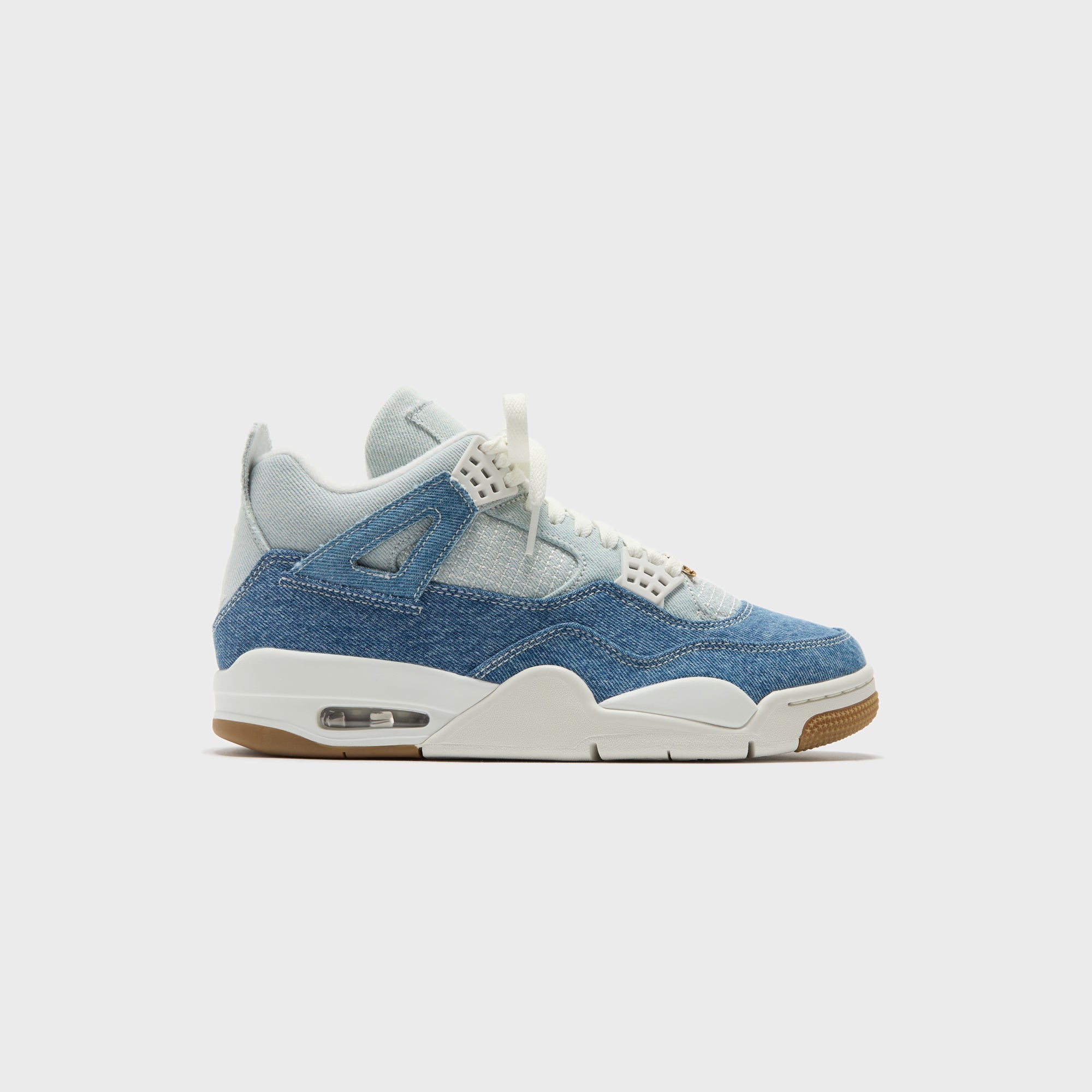 Jordan WMNS Air Jordan 4 Retro - Tex Sail / Sail Gum / Light Brown / Worn Blue