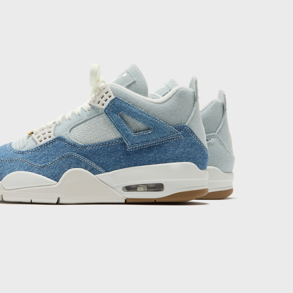 Jordan WMNS Air Jordan 4 Retro - Tex Sail / Sail Gum / Light Brown / Worn Blue
