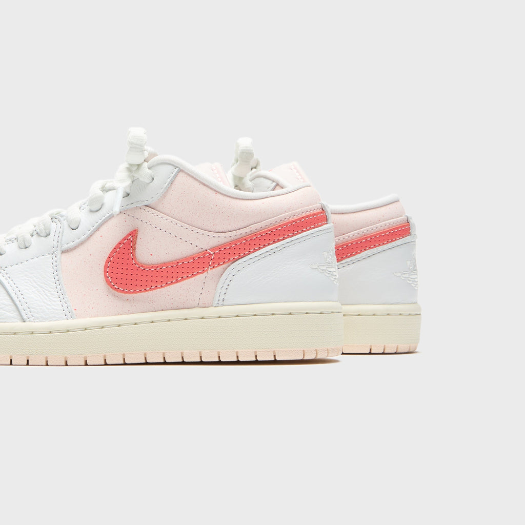 Nike WMNS Air Jordan 1 Low SE - Summit White / Light Soft Pink / Sail / Magic Ember