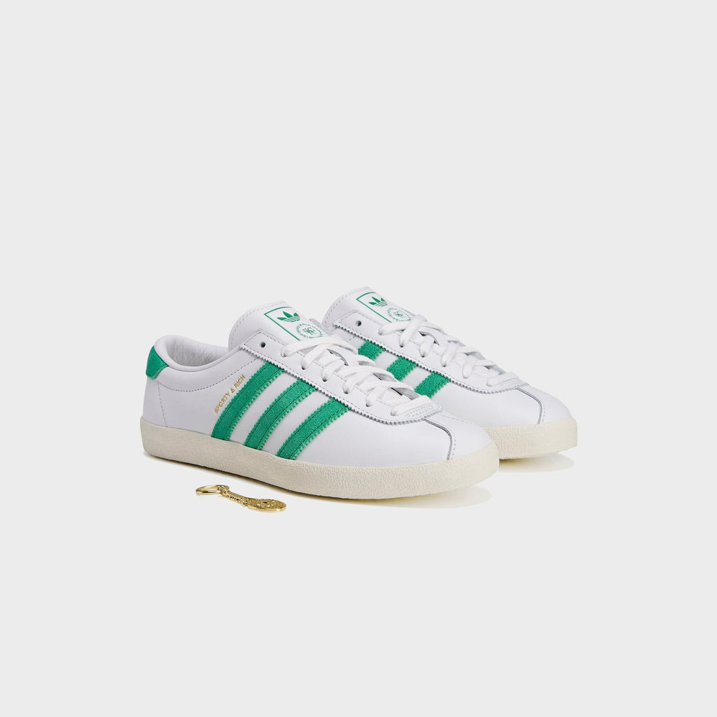 adidas x Sporty & Rich WMNS Blanc - Cloud White / Court Green