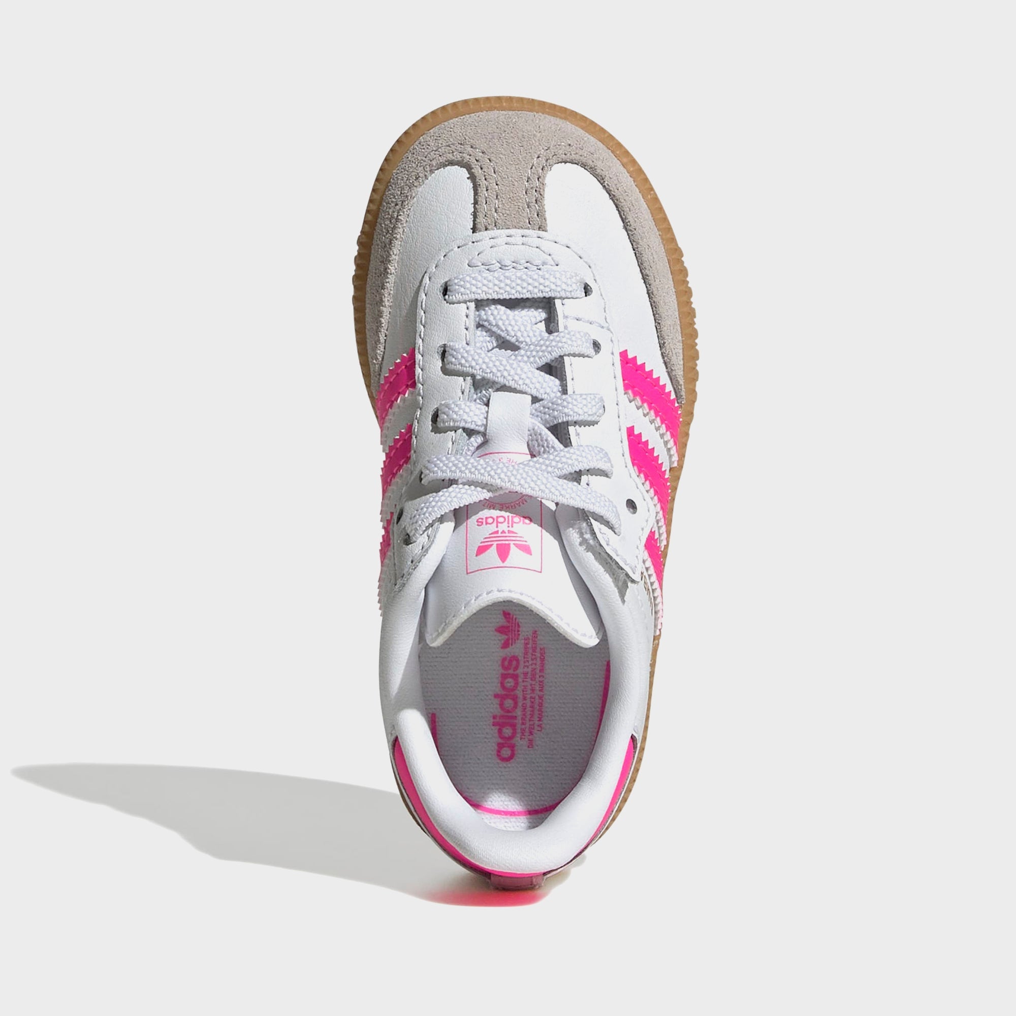 adidas Samba OG - White / Lucid Pink / Gum 3