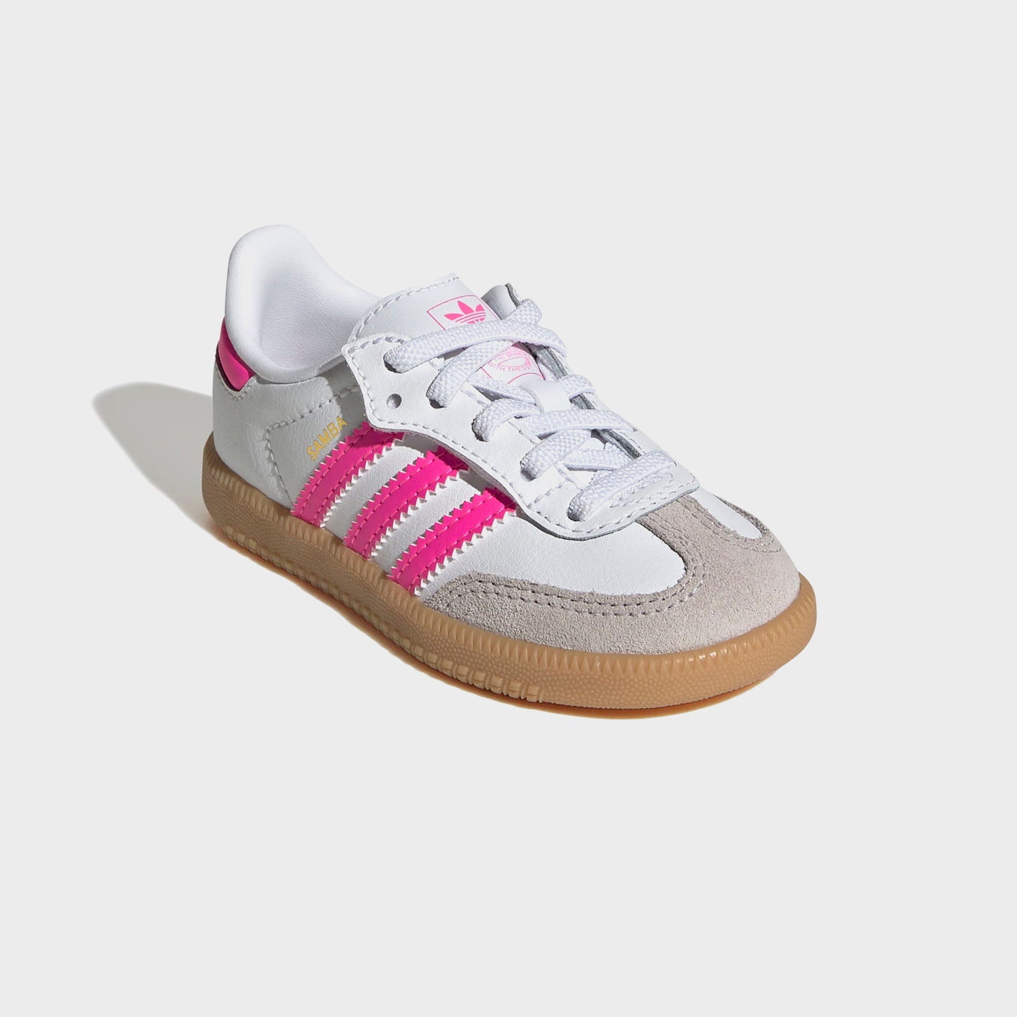 adidas Samba OG - White / Lucid Pink / Gum 3