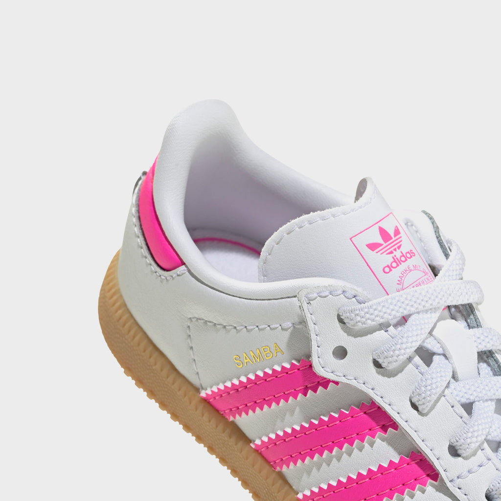 adidas Samba OG - White / Lucid Pink / Gum 3