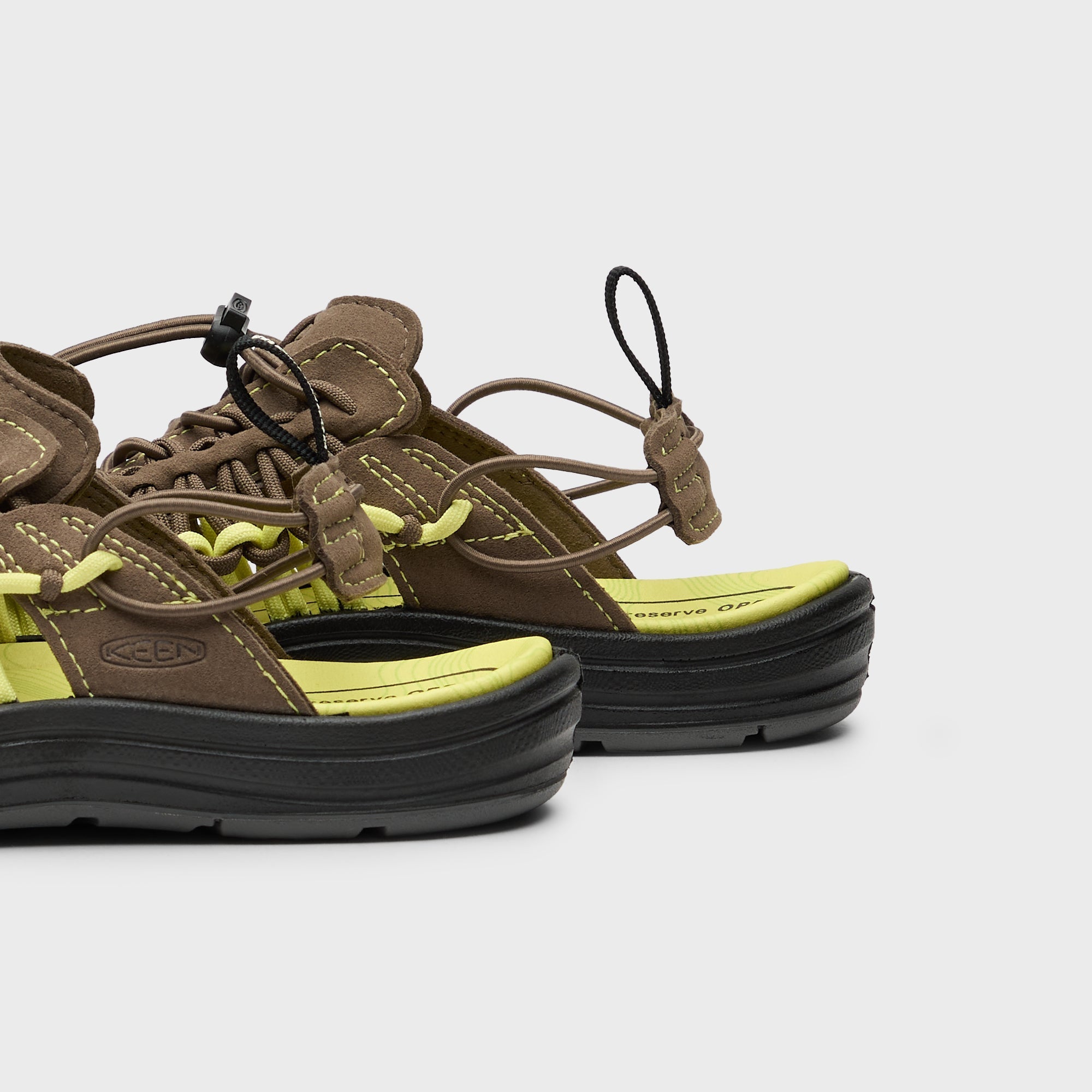 KEEN x Metalwood Studio UNEEK II Convertible - Limeade