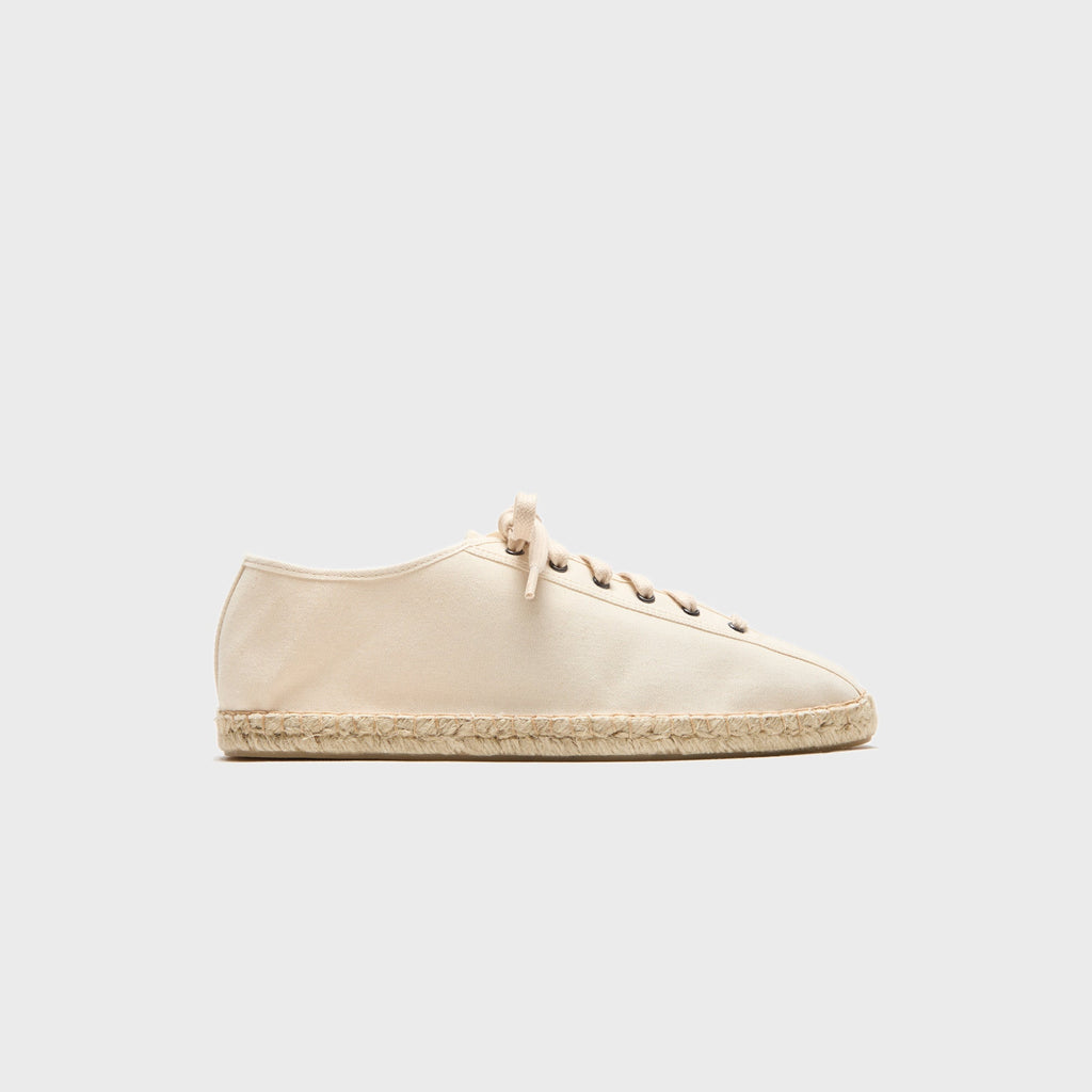 Lemaire Linoleum Laced Espadrilles - Off White