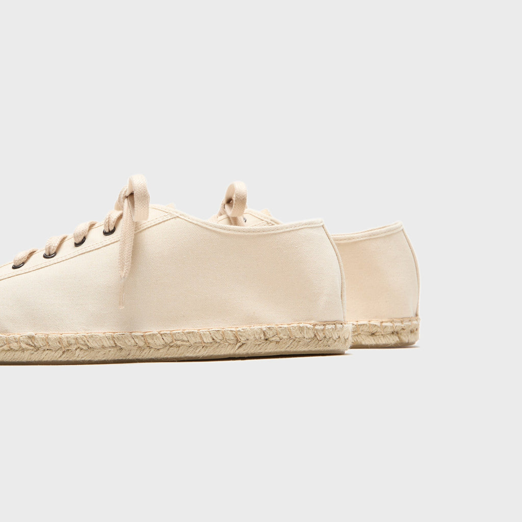 Lemaire Linoleum Laced Espadrilles - Off White