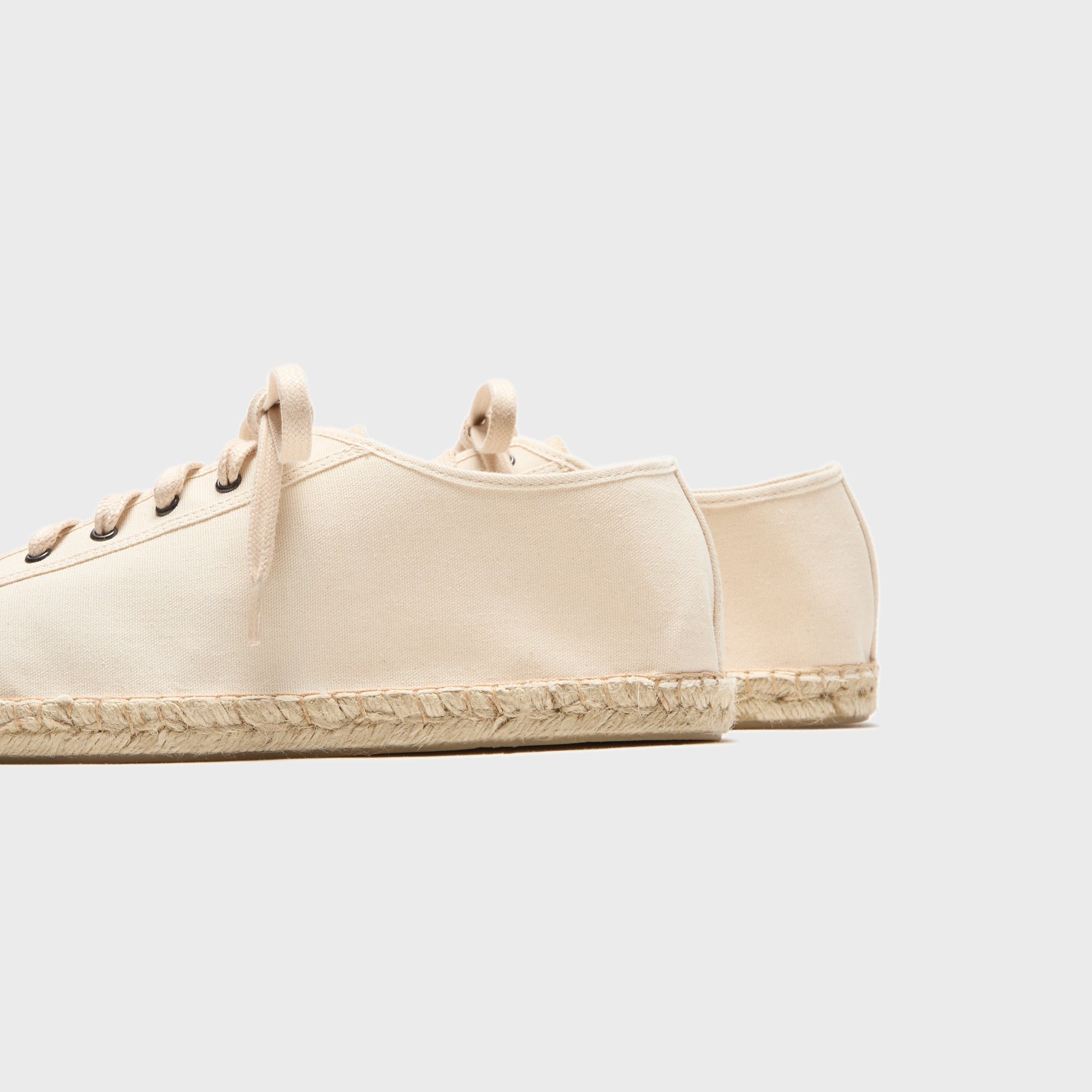 Lemaire Linoleum Laced Espadrilles - Off White
