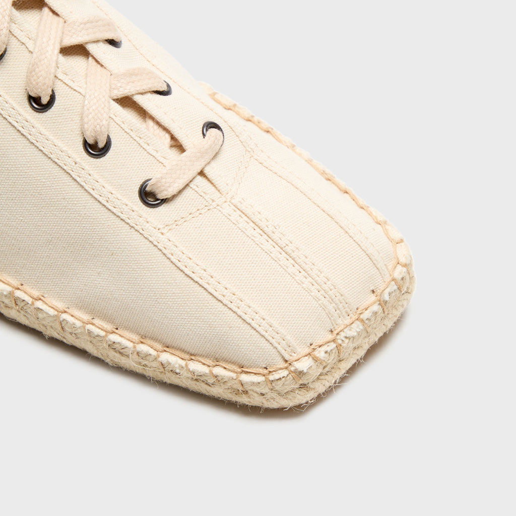 Lemaire Linoleum Laced Espadrilles - Off White
