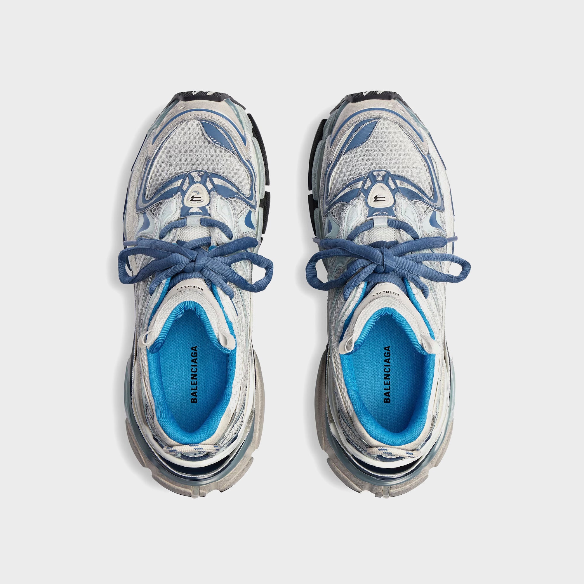 Balenciaga Runner 2 - White / Blue Mix / Beige