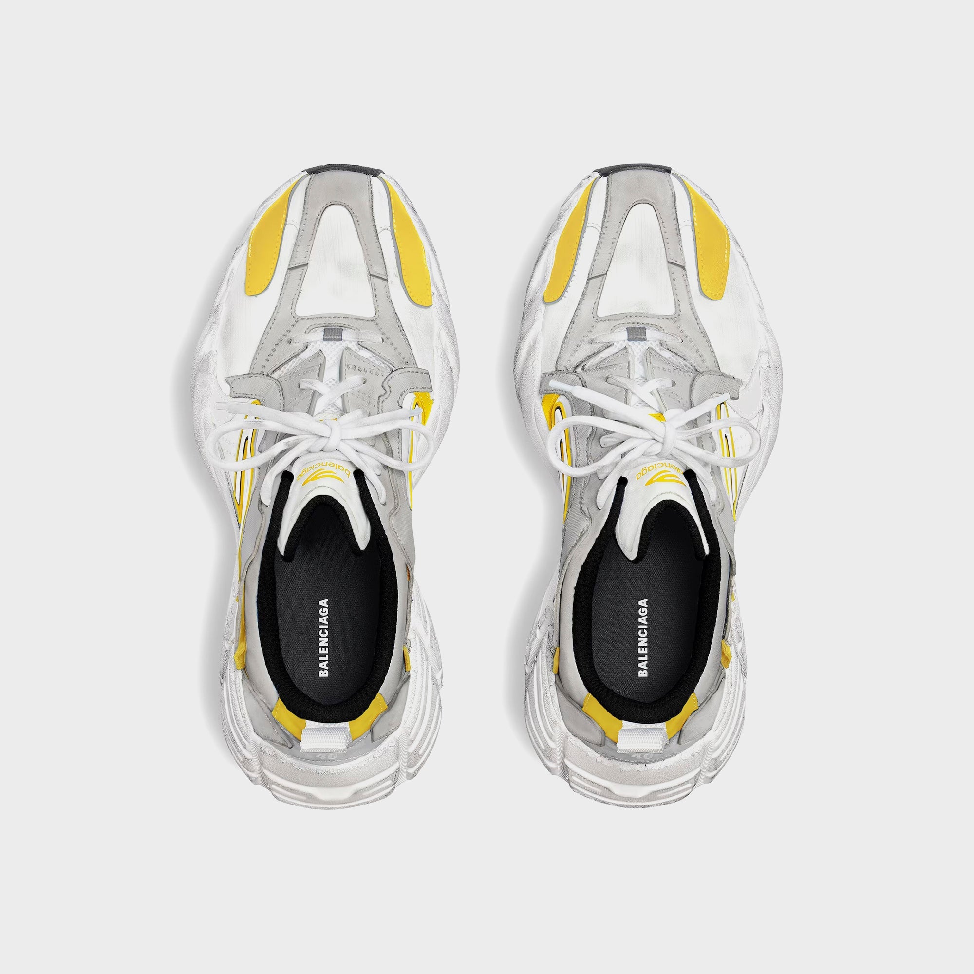 Balenciaga Monday - Light Grey / White / Yellow / Black