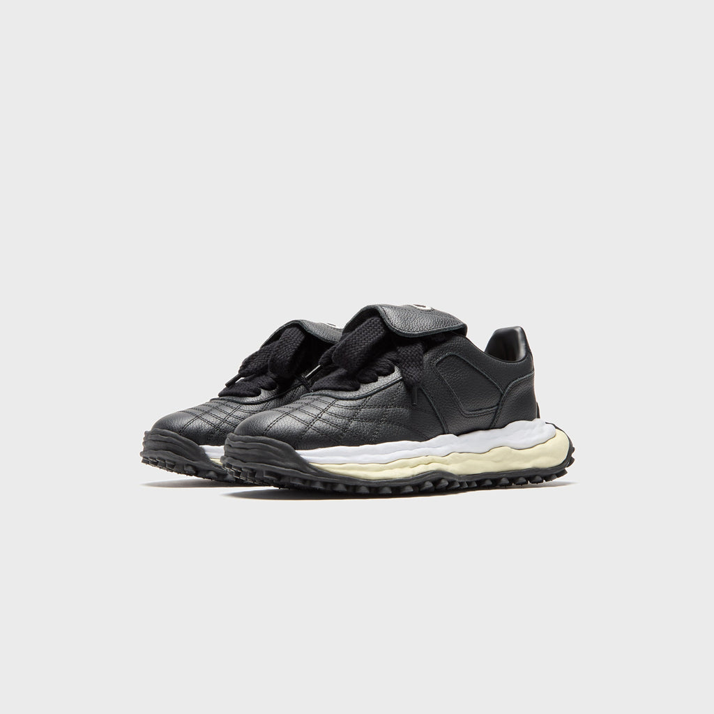 Mihara Yasuhiro Scott Original Sole Leather Low-Top Sneaker - Black