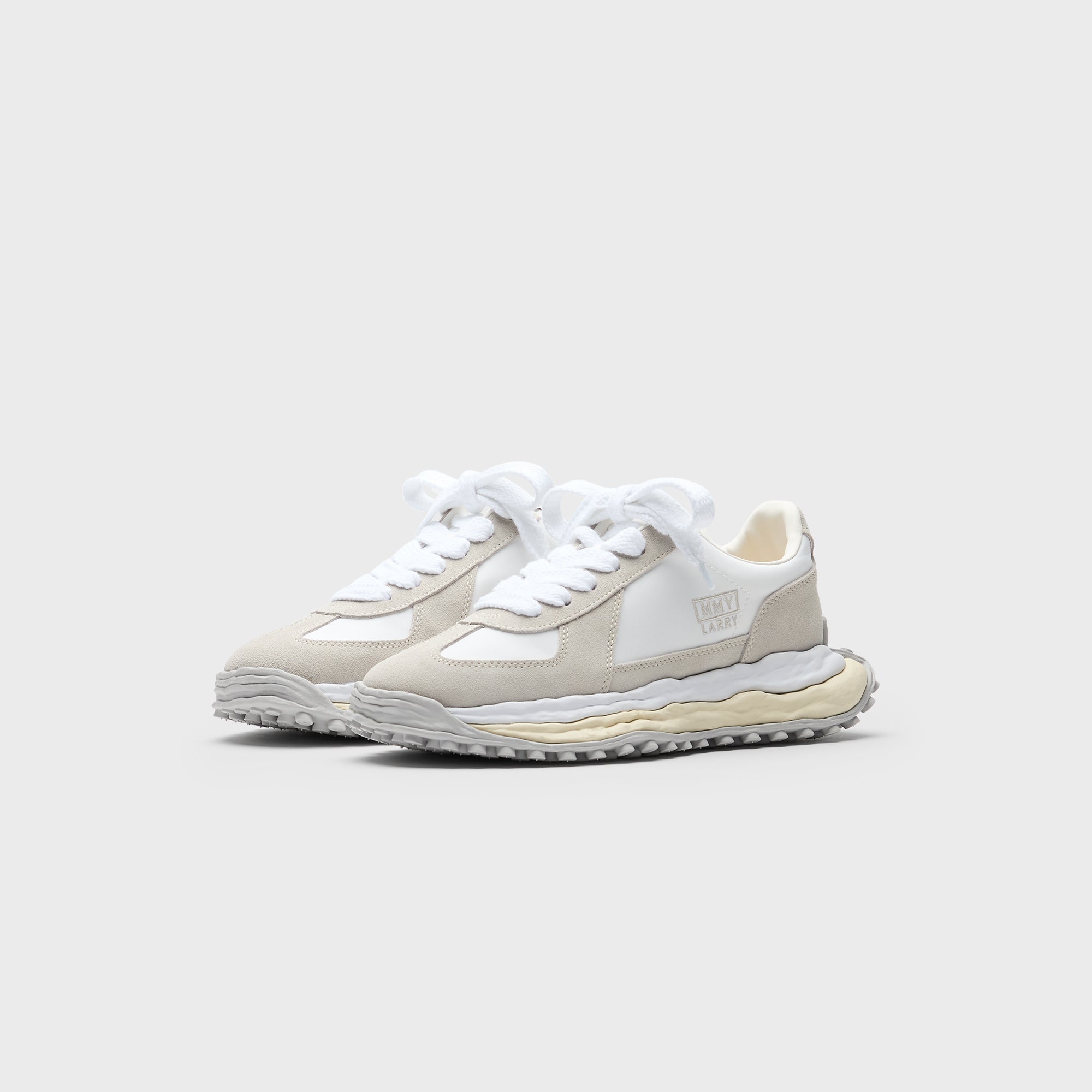 Mihara Yasuhiro Larry Original Sole Leather Low Top Sneaker - White
