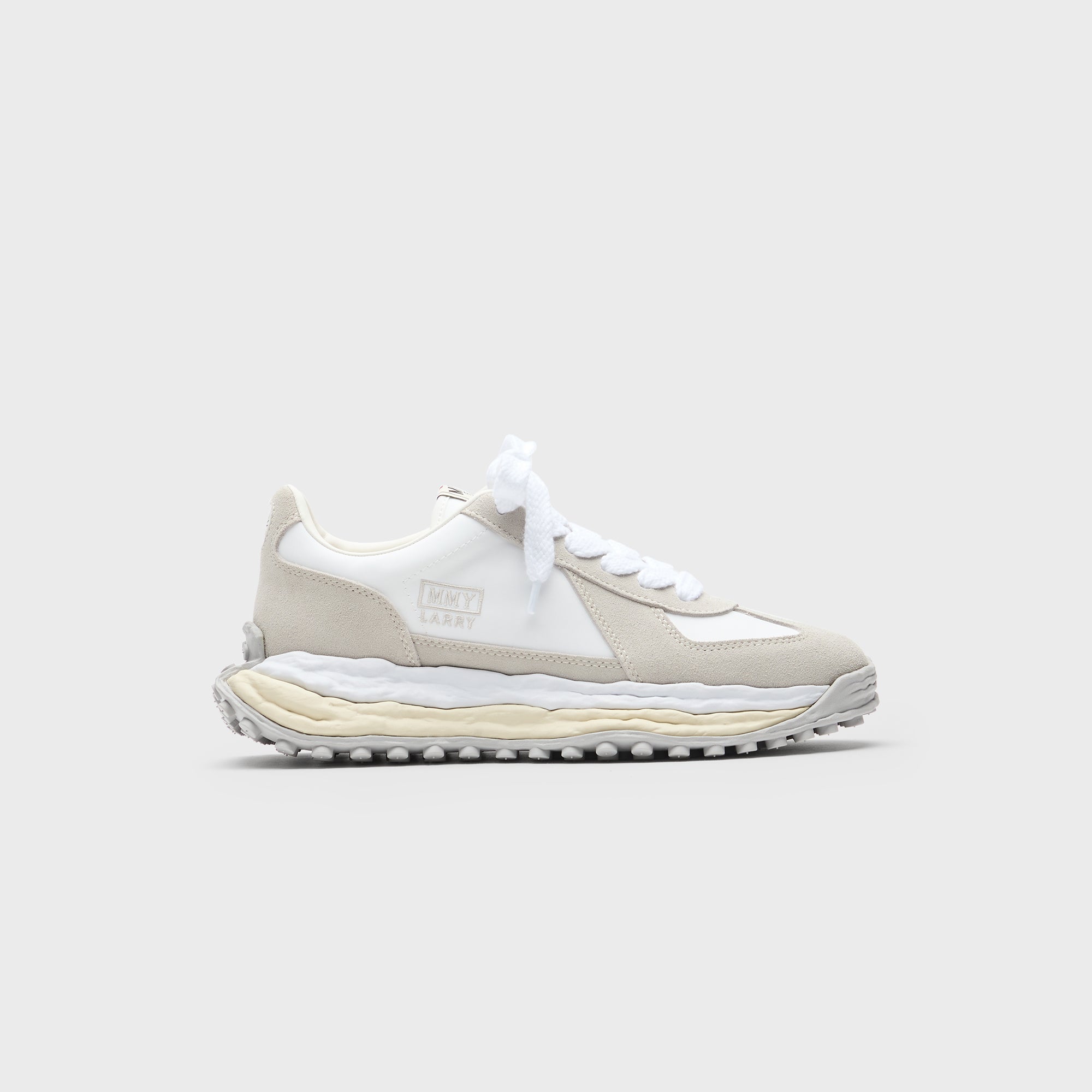 Mihara Yasuhiro Larry Original Sole Leather Low Top Sneaker - White