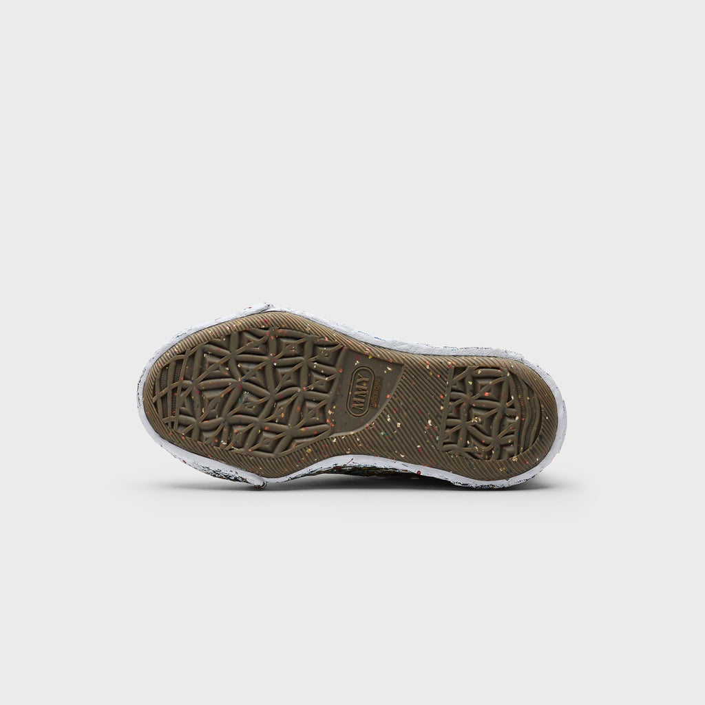 Mihara Yasuhiro Peterson 23 Original Sole Sputtering Canvas Low Top Sneaker - White