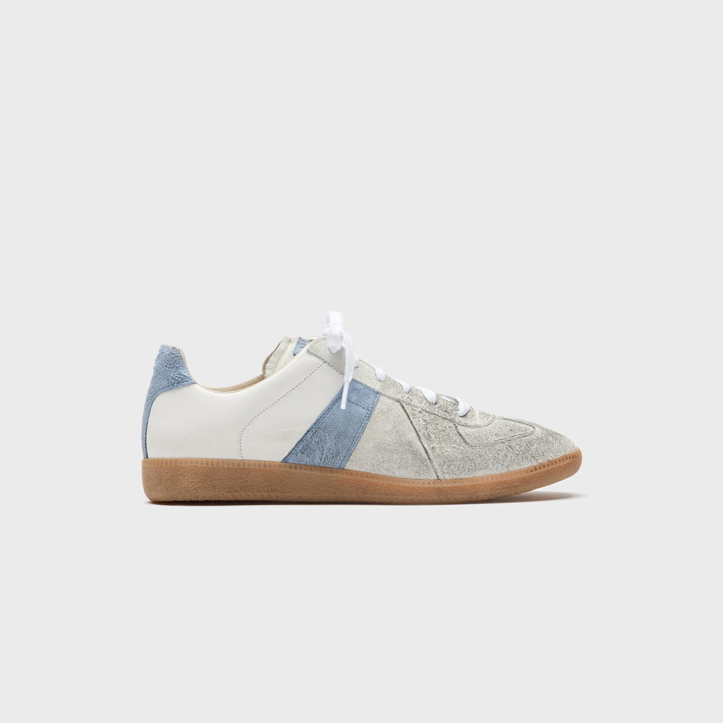 Maison Margiela Replica Sneaker - Light Blue / White / Camel