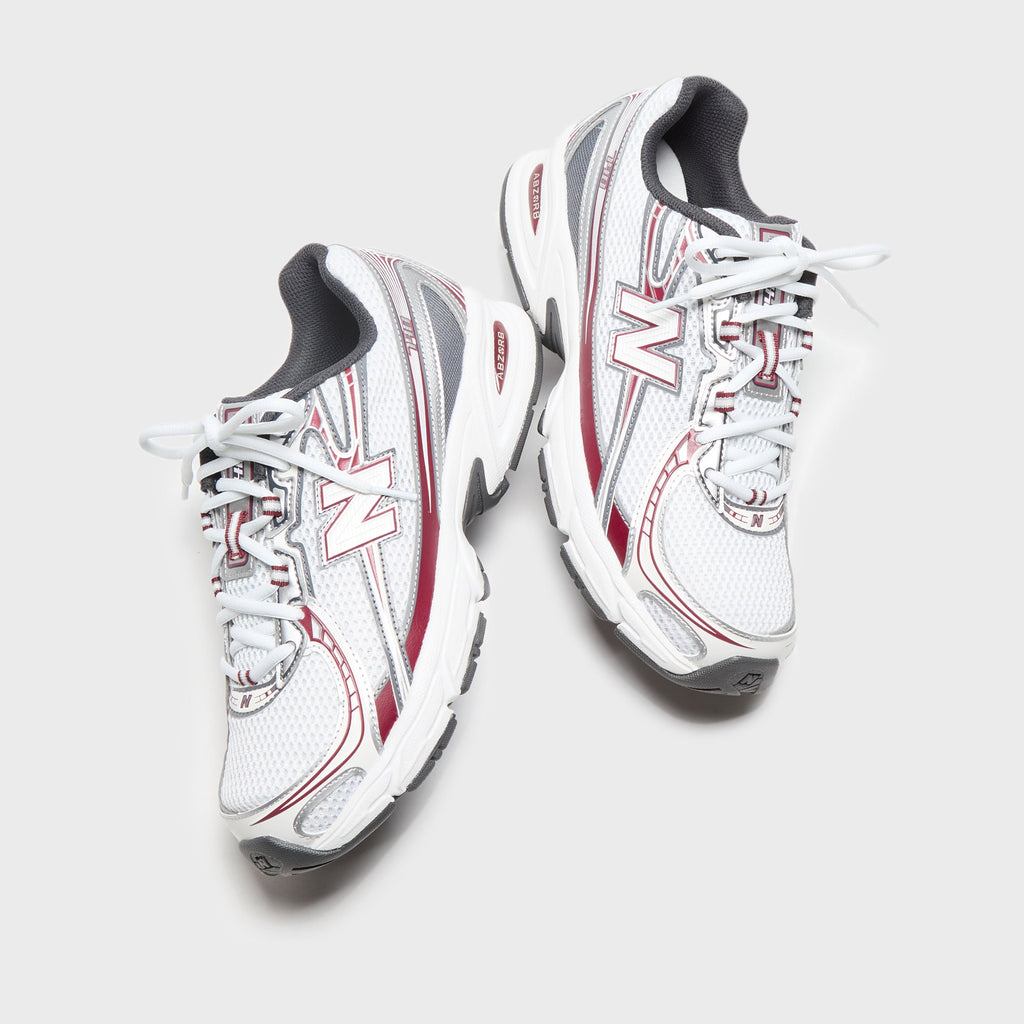 New Balance 740 - White / Mercury Red