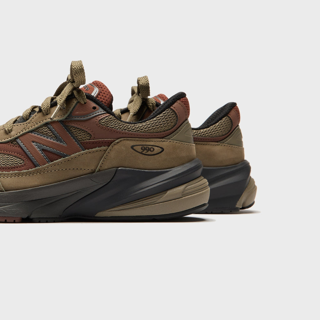 New Balance Made in USA 990v6 - Dark Camo / Rich Oak