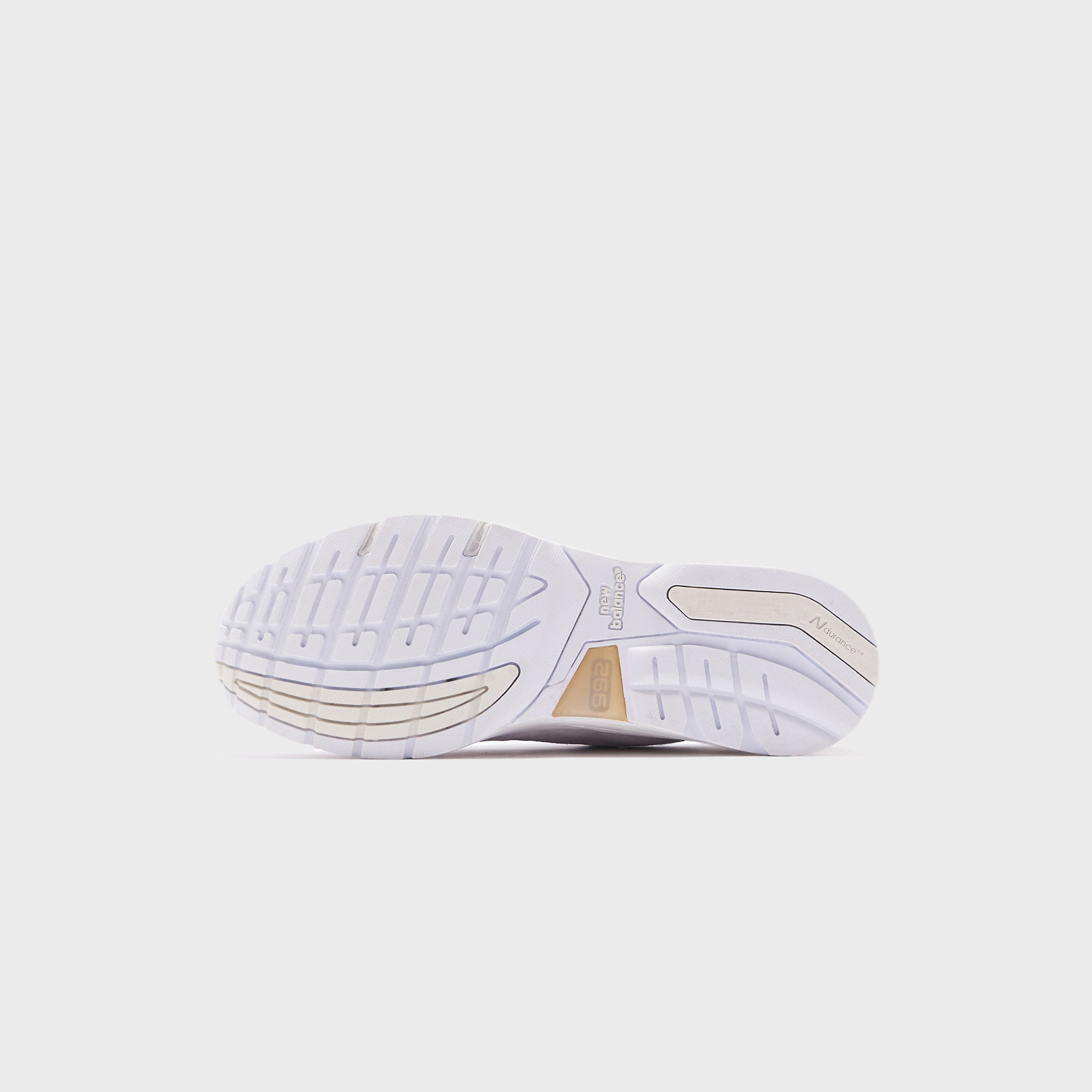 New Balance 992 Made in USA - White / Silver Metalic