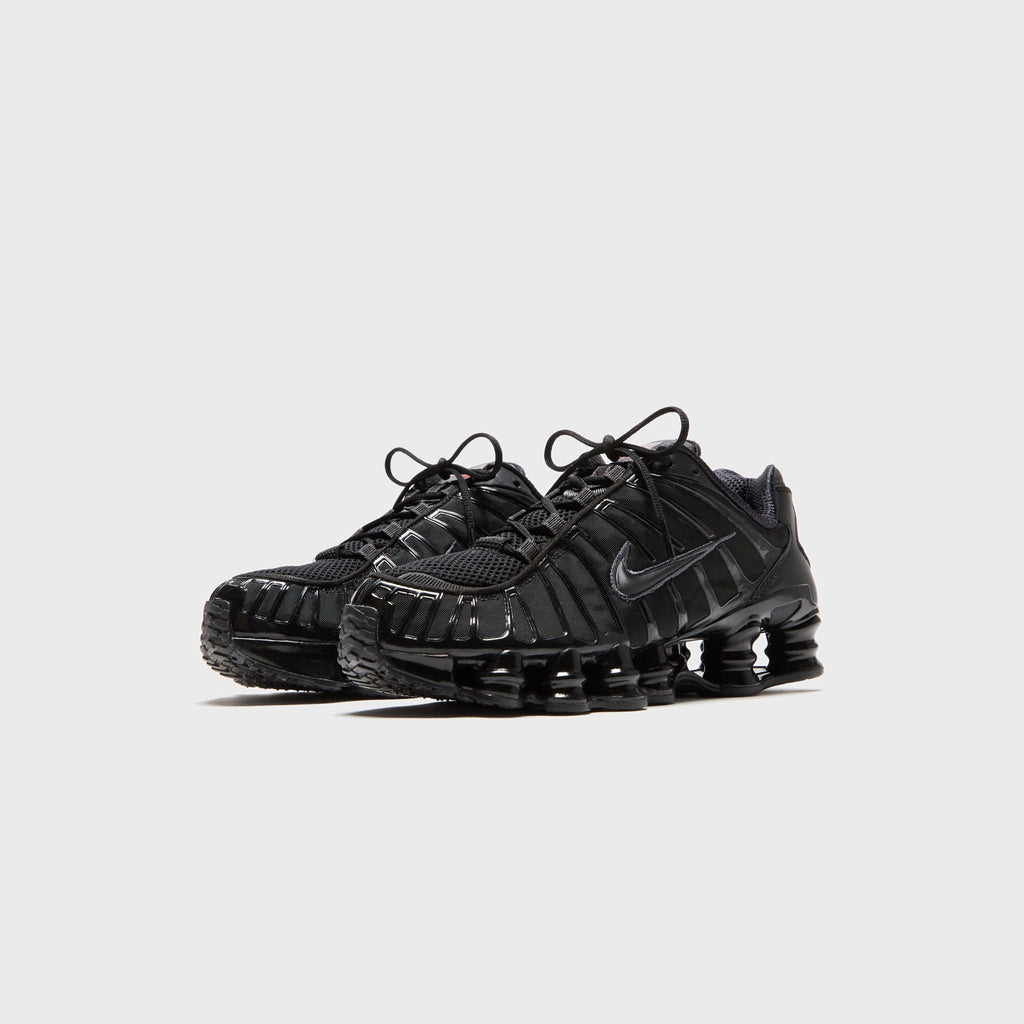Nike Shox TL - Black / Metallic Hematite / Max Orange
