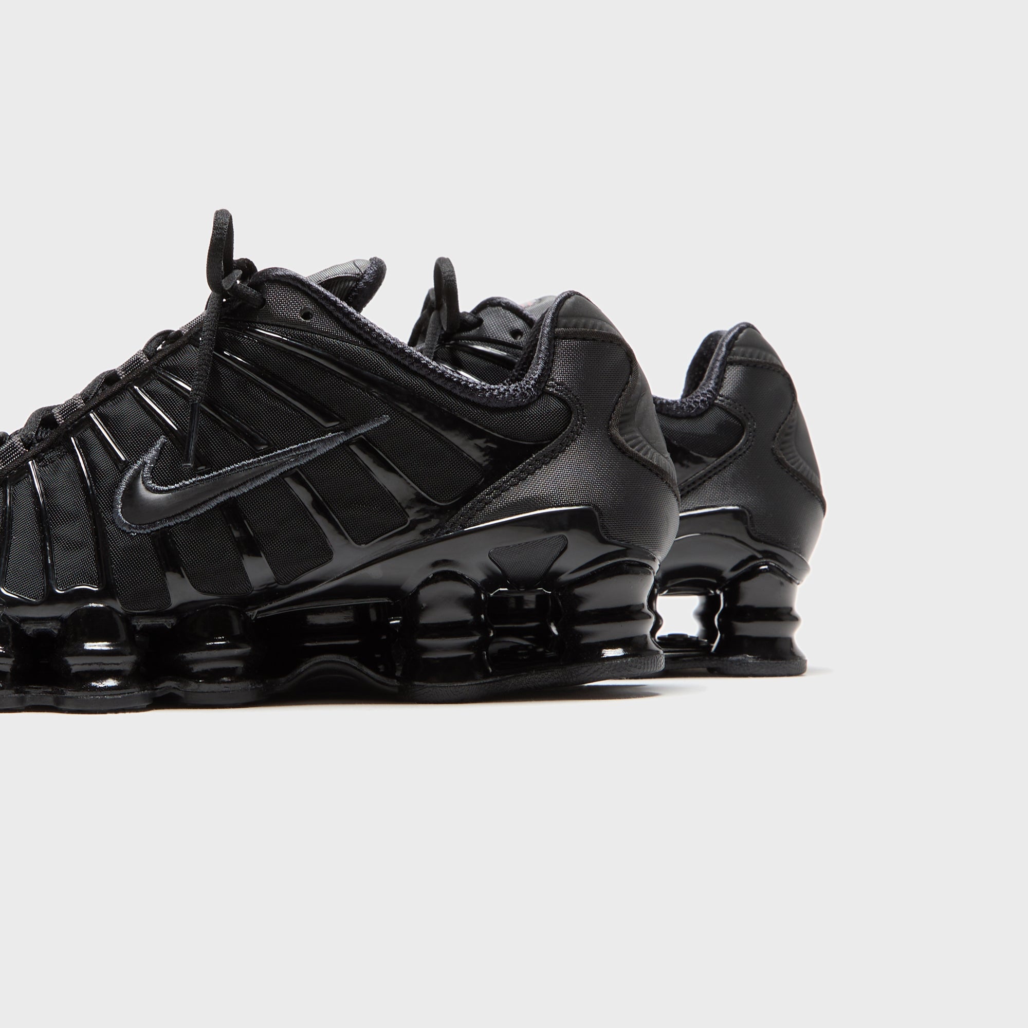 Nike Shox TL - Black / Metallic Hematite / Max Orange