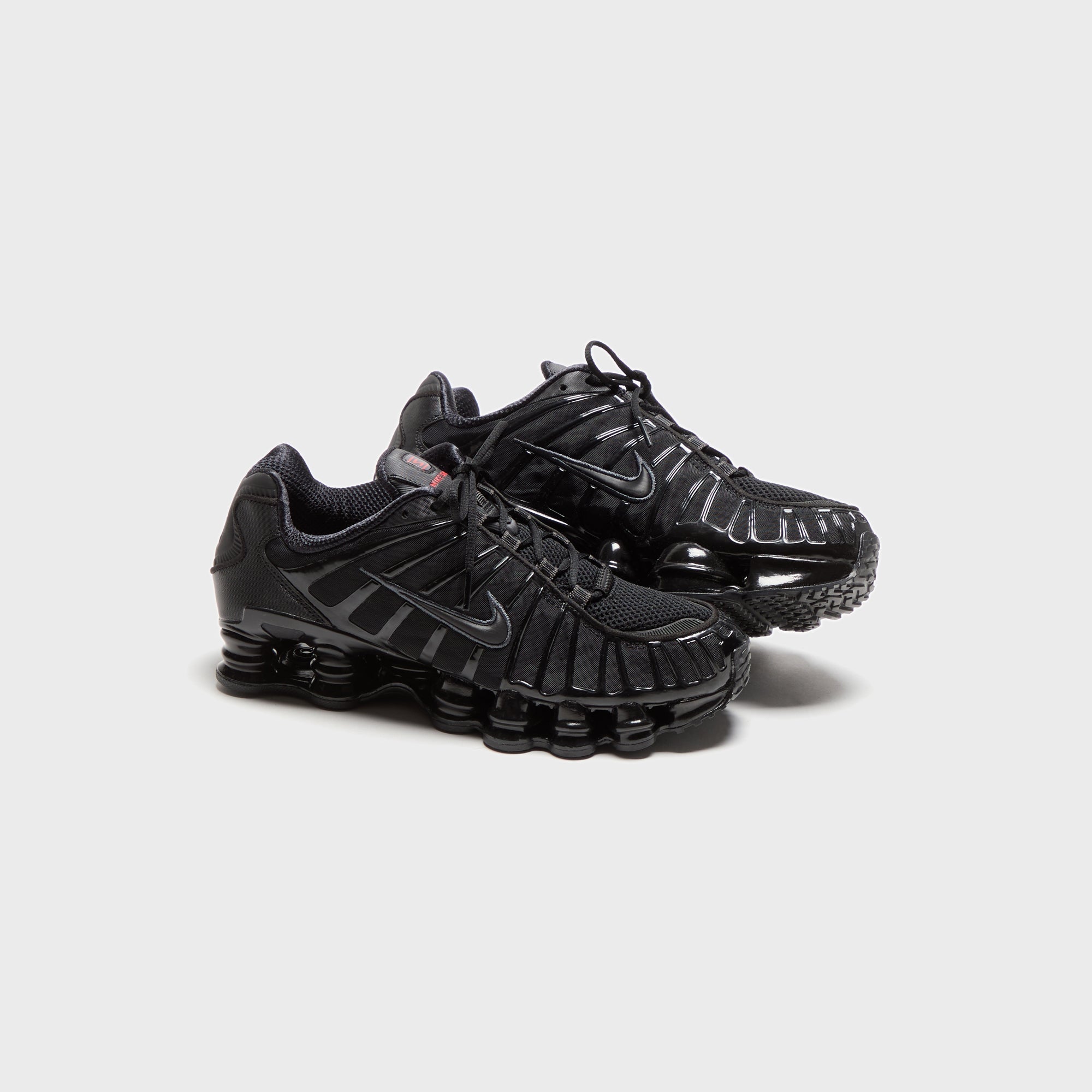 Nike Shox TL - Black / Metallic Hematite / Max Orange