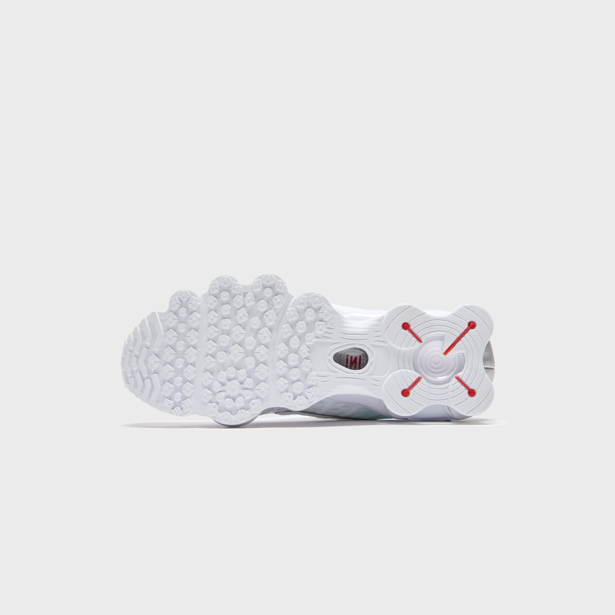 Nike Shox TL - White / Metallic Silver / Max Orange