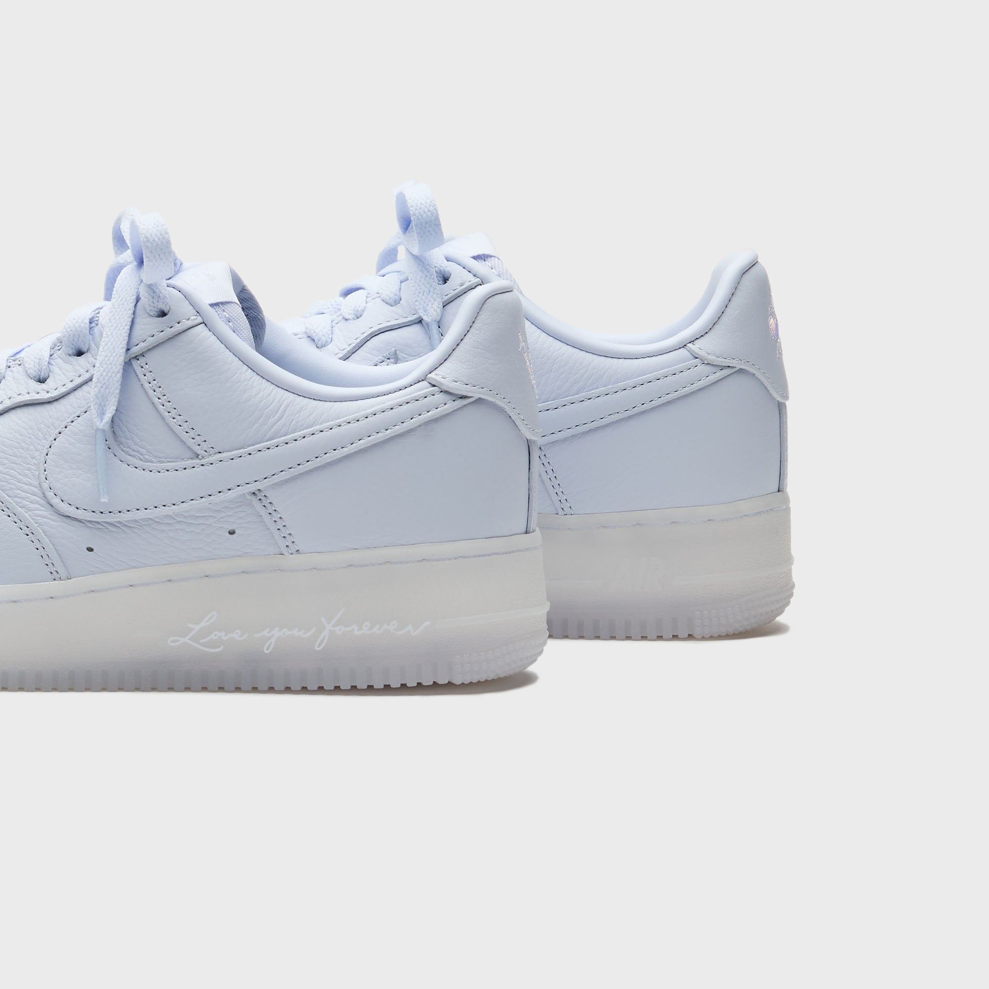 Nike x NOCTA Air Force 1 Low - Palest Purple / Cobalt Tint / Metallic Silver