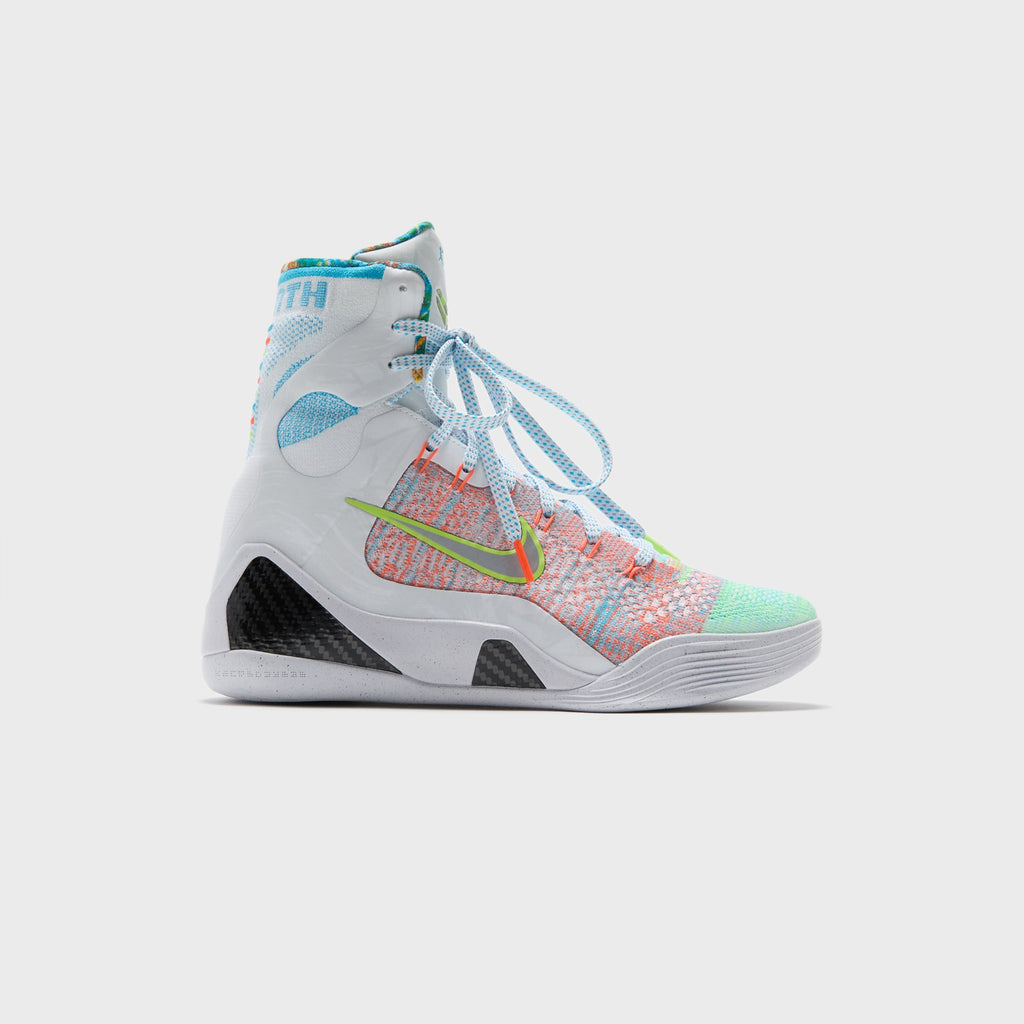 Nike Kobe 9 Elite Protro - White / Reflective Silver / Chlorine Blue / Black