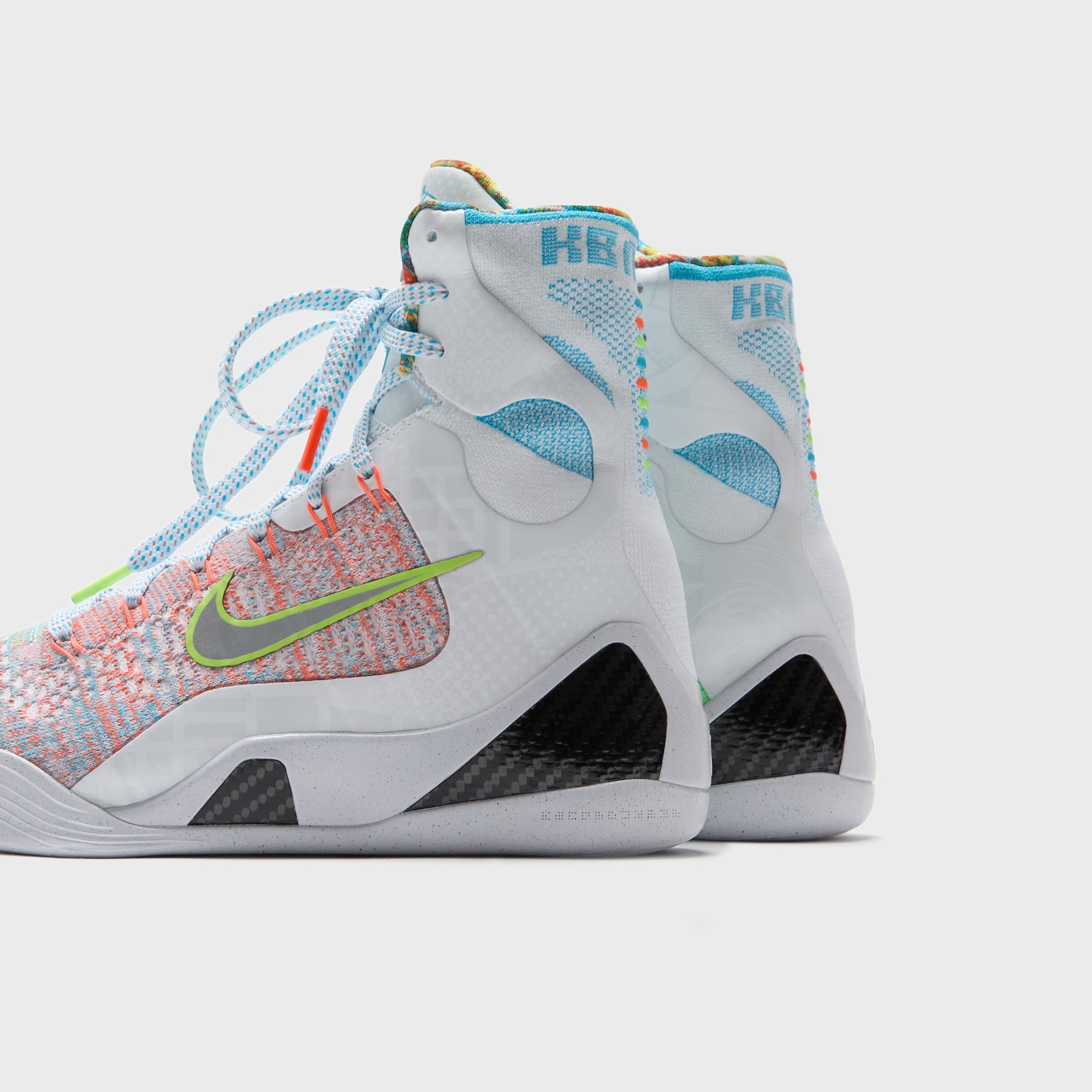 Nike Kobe 9 Elite Protro - White / Reflective Silver / Chlorine Blue / Black