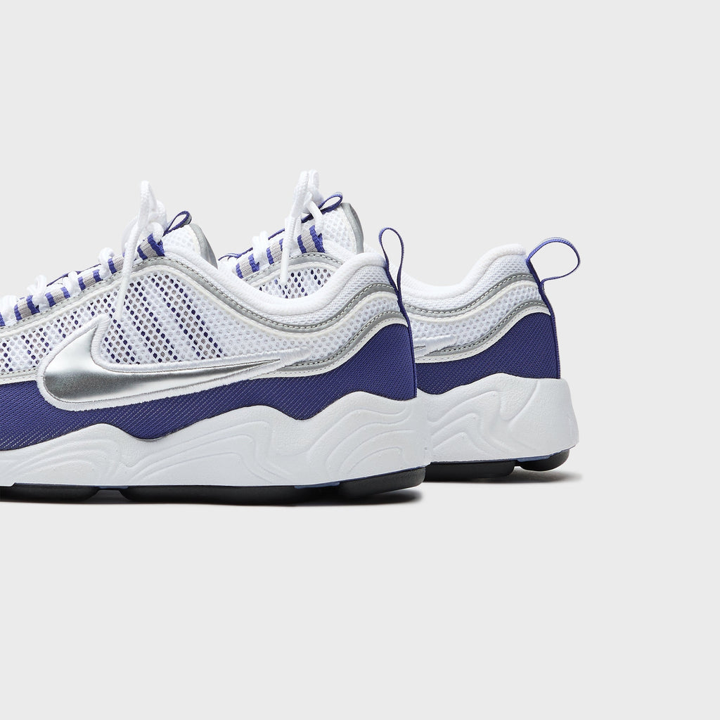 Nike Air Zoom Spiridon SP - White / Metallic Silver / Light Concord