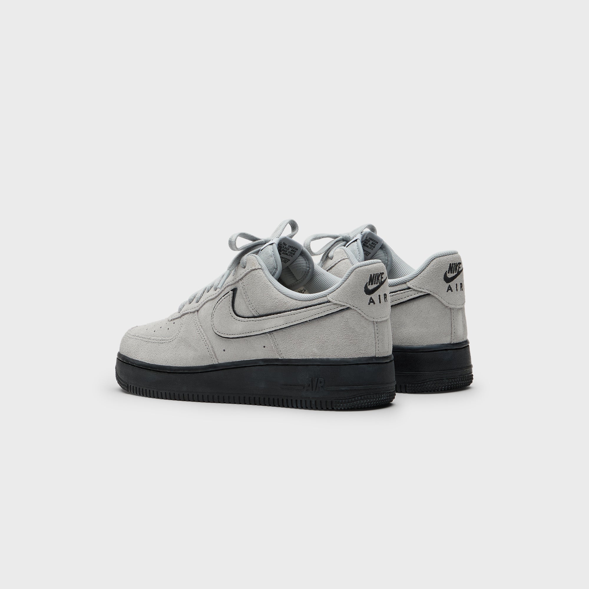Nike Air Force 1 '07 LV8 - Light Smoke Grey / Light Smoke Grey / Black