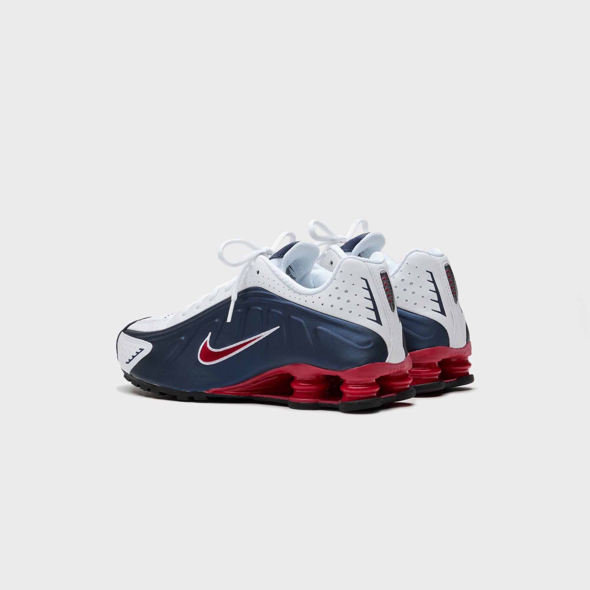 Nike Shox R4 - Midnight Navy / Gym Red / White