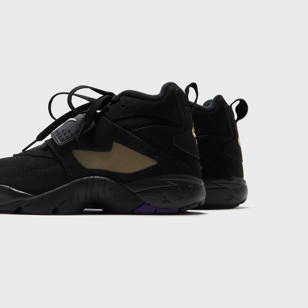 Nike Air Diamond Turf - Black / White / Club Purple / Metallic