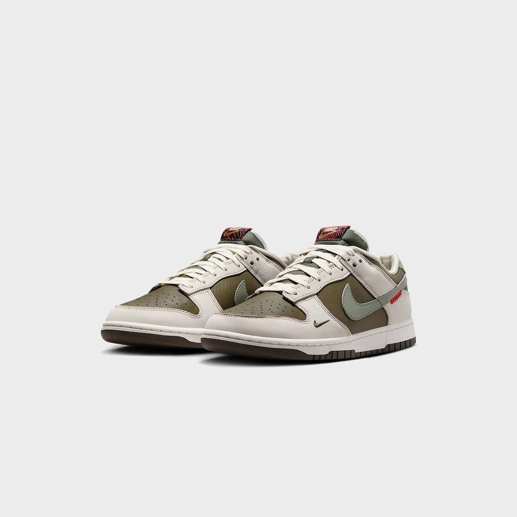 Nike Dunk Low - Medium Olive / Jade Horizon / Sail / Ironstone