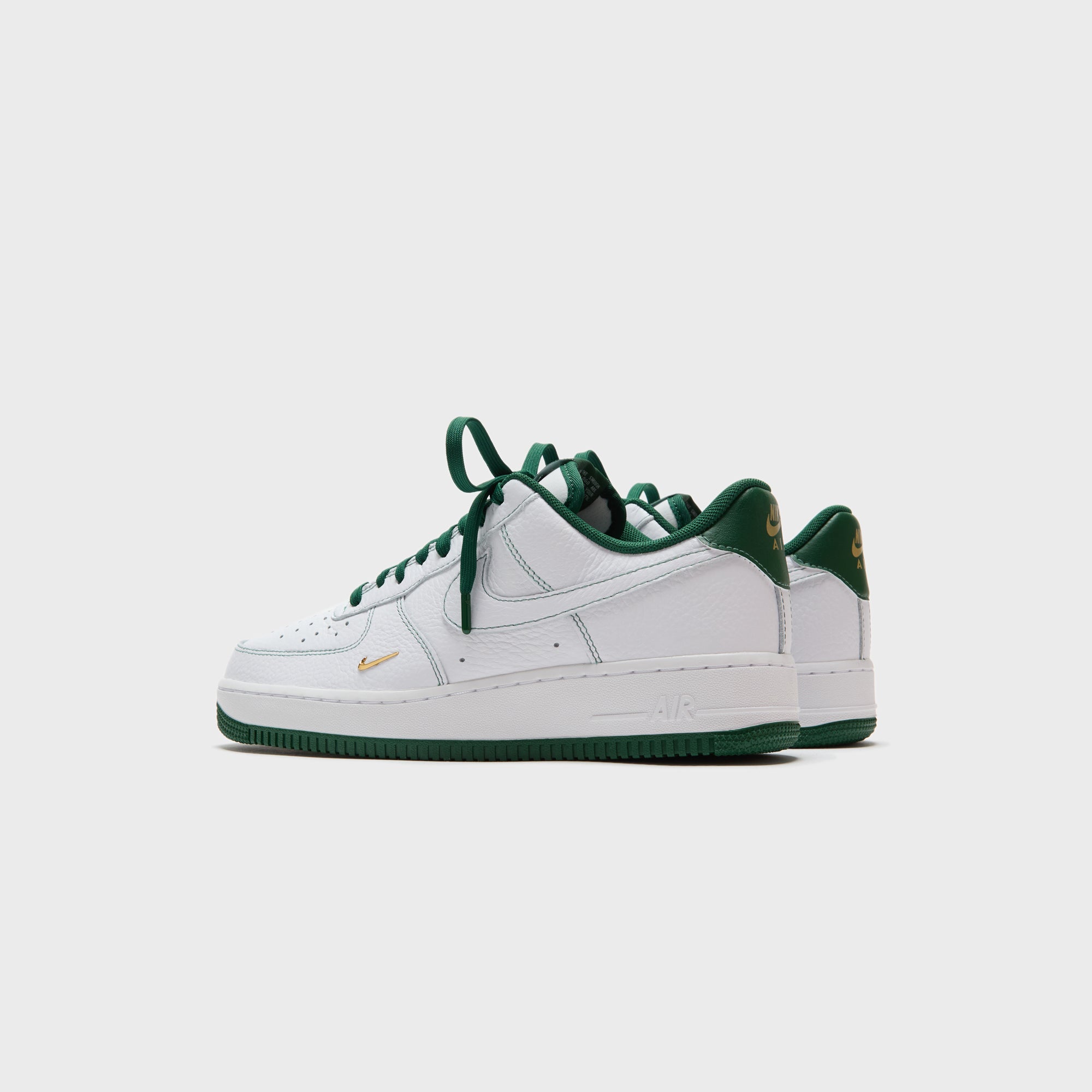 Nike Air Force 1 '07 - Mini Jewel White / Gorge Green / Metallic Gold