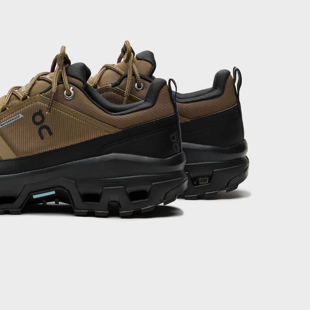 On Running Cloudrock Low WP - Hunter / Black