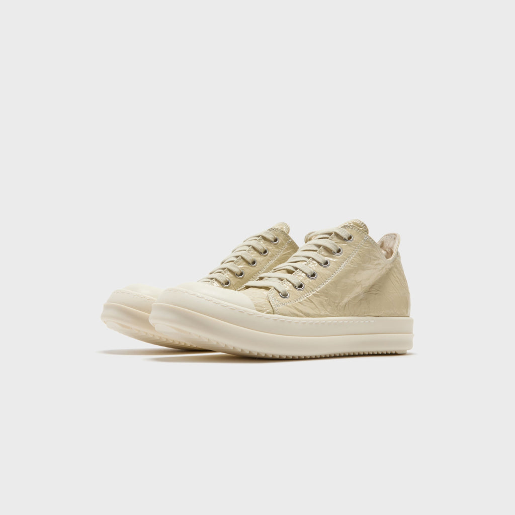 Rick Owens WMNS Low Sneakers Scarpe - Parchment / Milk / Milk