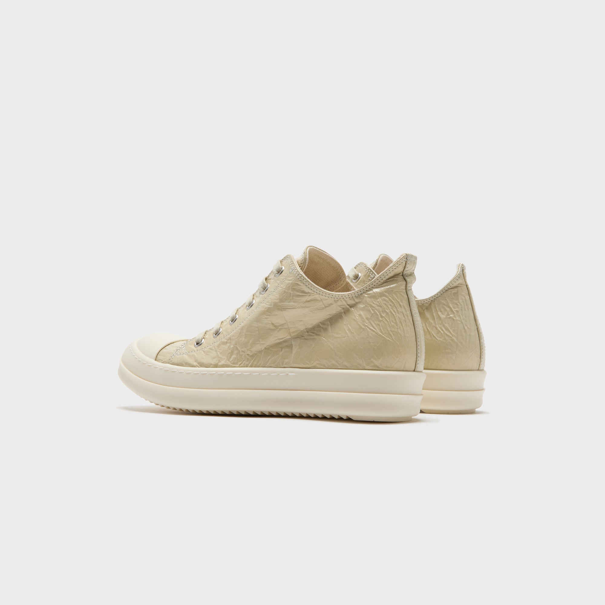 Rick Owens WMNS Low Sneakers Scarpe - Parchment / Milk / Milk