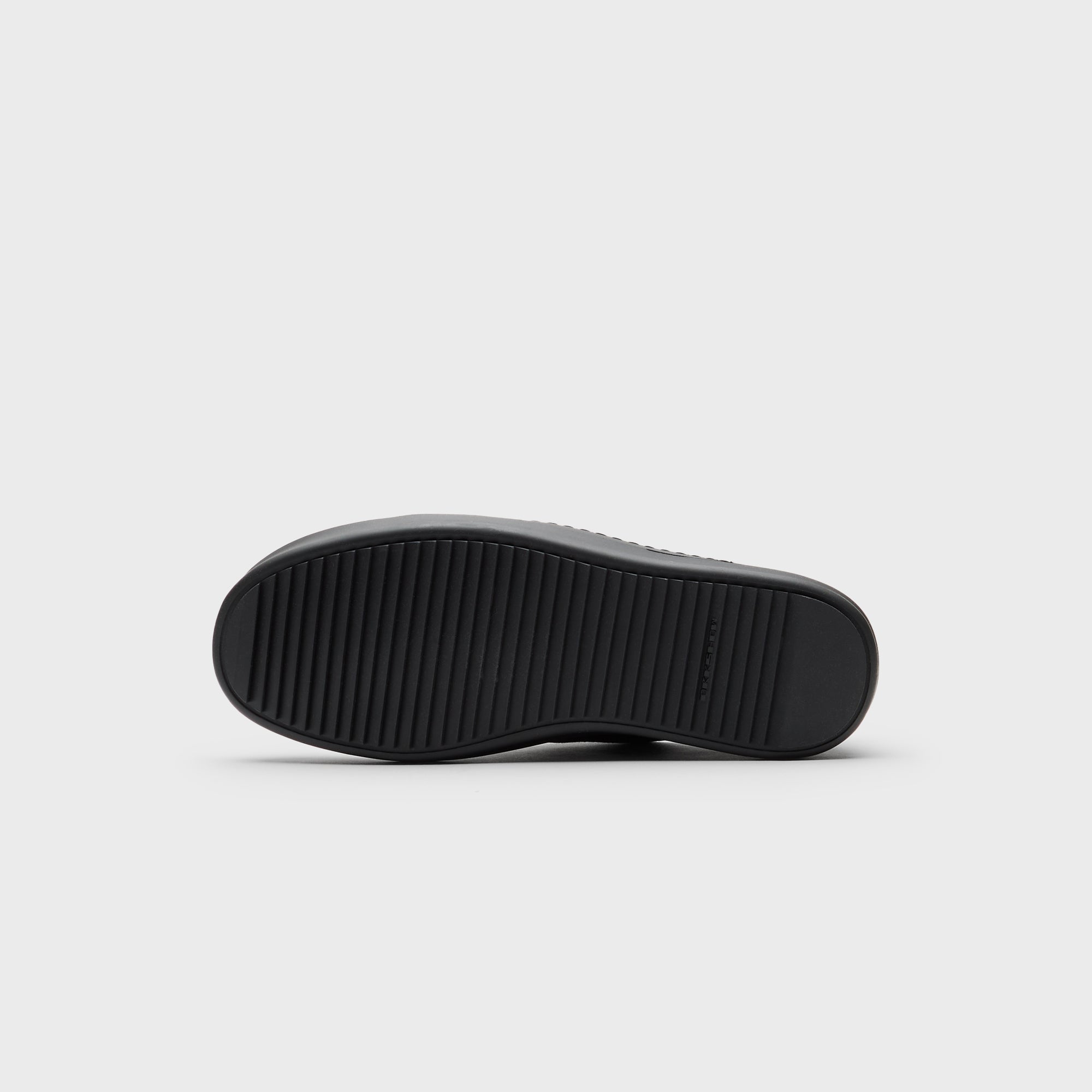 Rick Owens WMNS Slip-On Scarpe in Denim - All Black