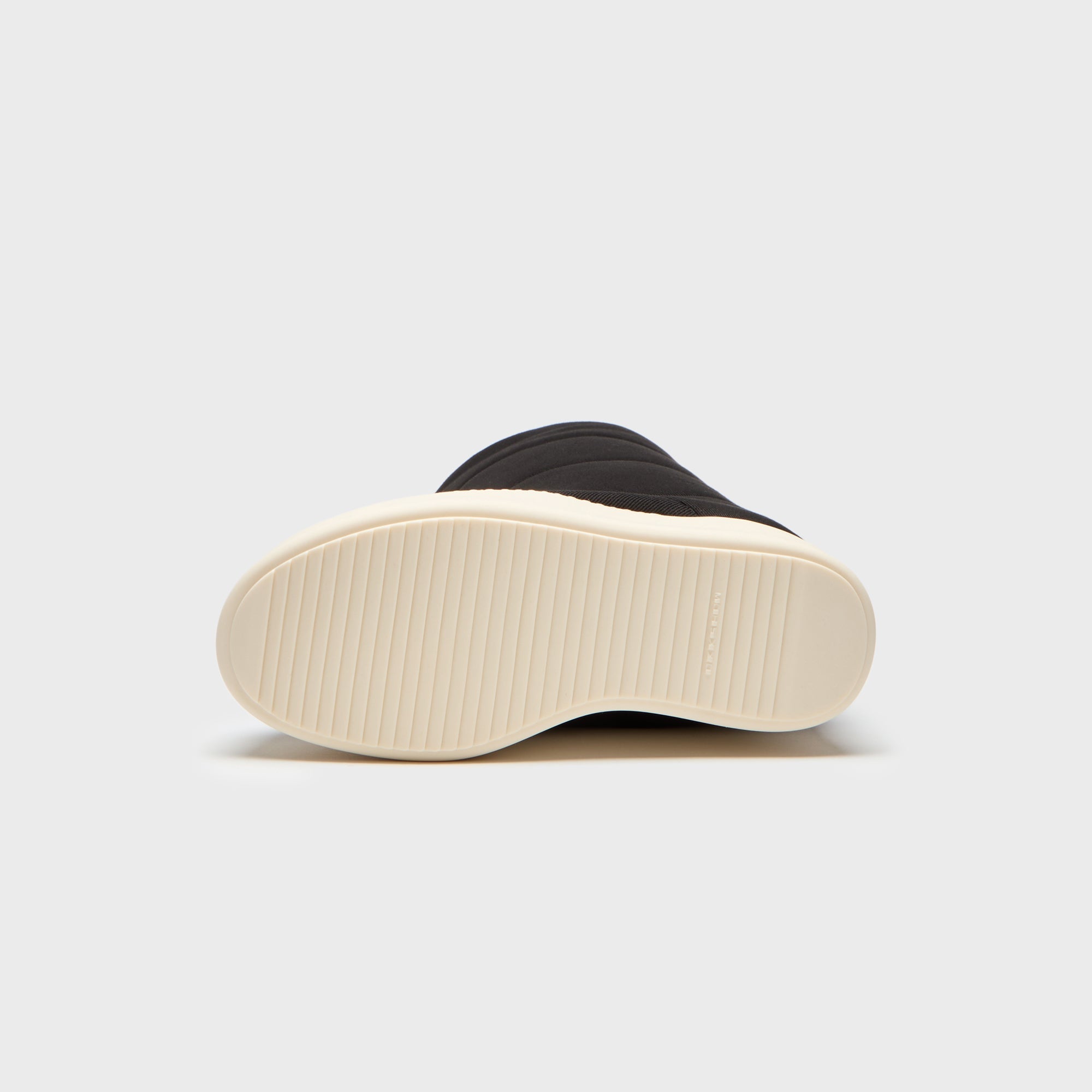 Rick Owens WMNS DRKSHDW Mega Bumper Knee High Lunar Boots - Black / Milk