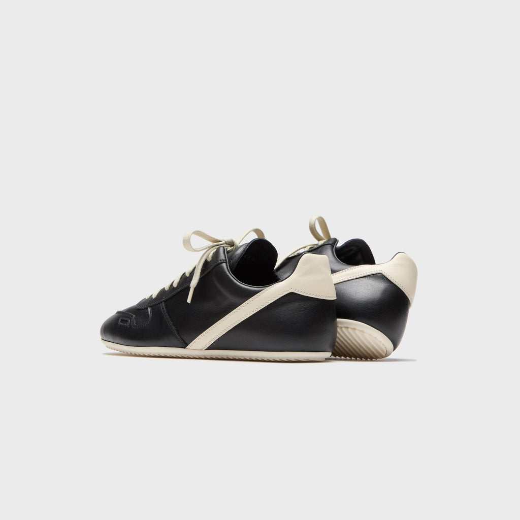 Rick Owens Concordians Minimal Sneaks - Black / Milk / Milk