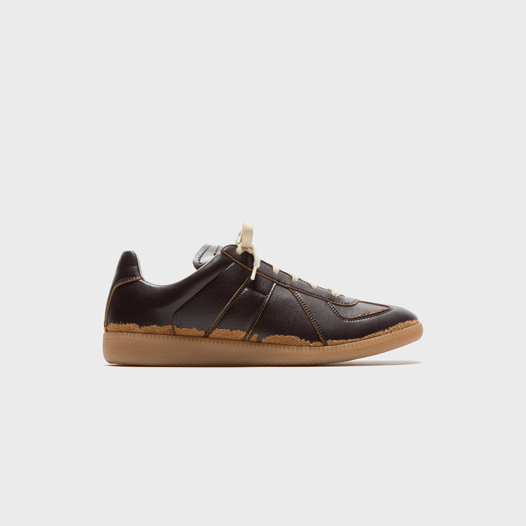 Maison Margiela Replica Sneaker - Dark Brown / Camel