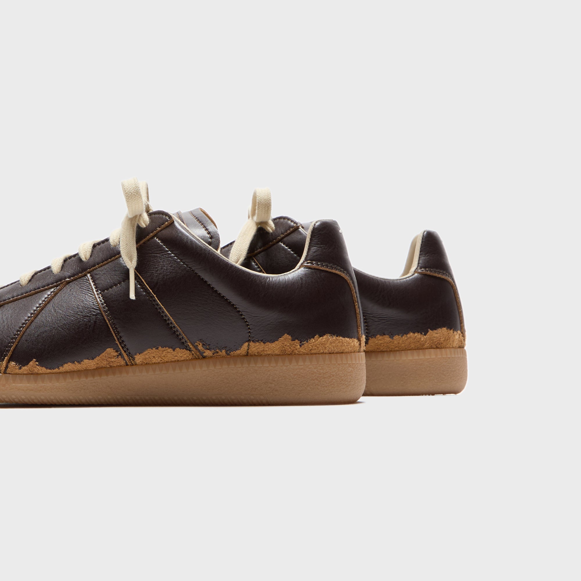 Maison Margiela Replica Sneaker - Dark Brown / Camel
