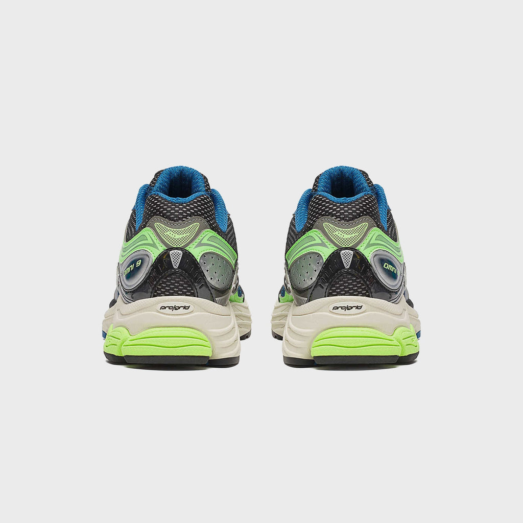 Saucony Progrid Omni 9 - Blue / Lime